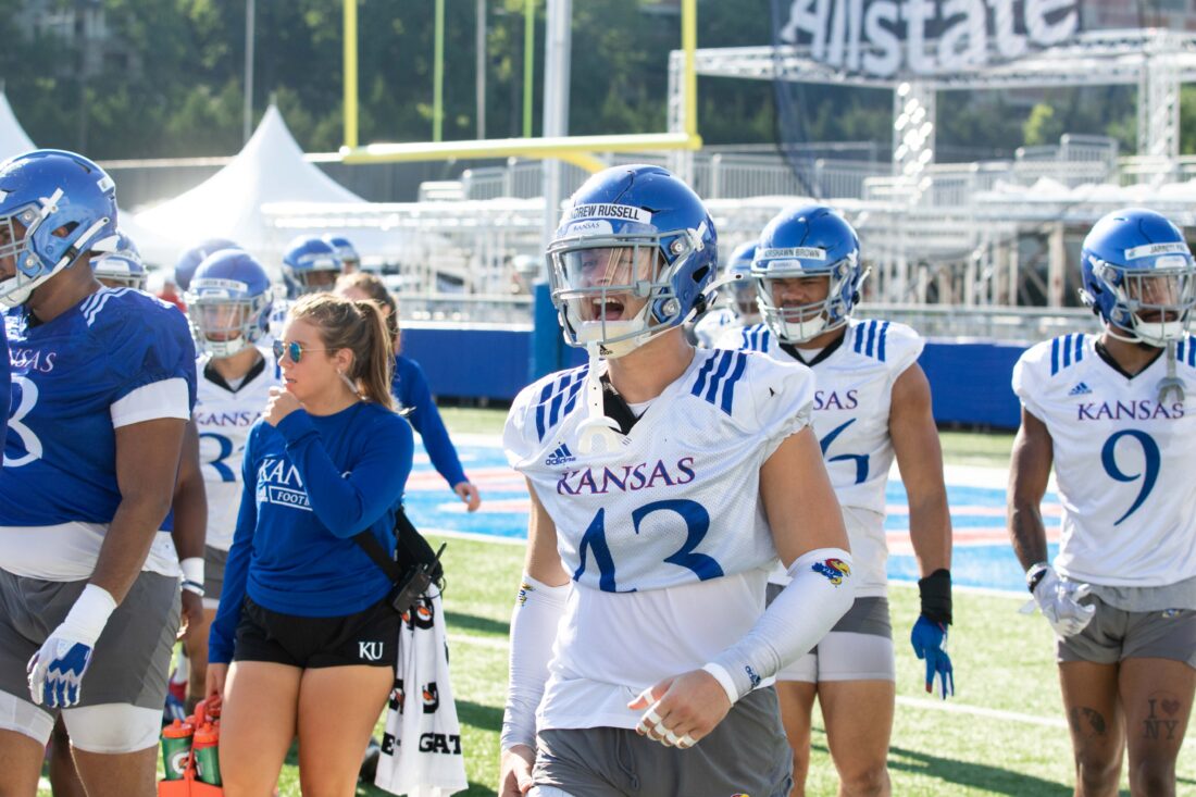Kansas wraps up training camp with open practice; focus shifts to Week